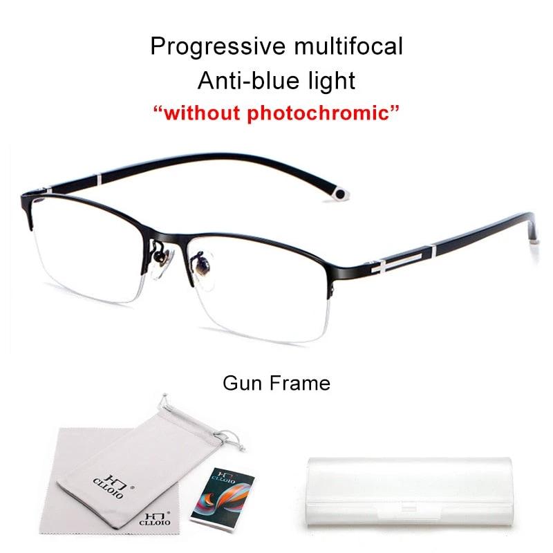 Progressive Multifocal Anti-Blue Light Glasses by BowLift