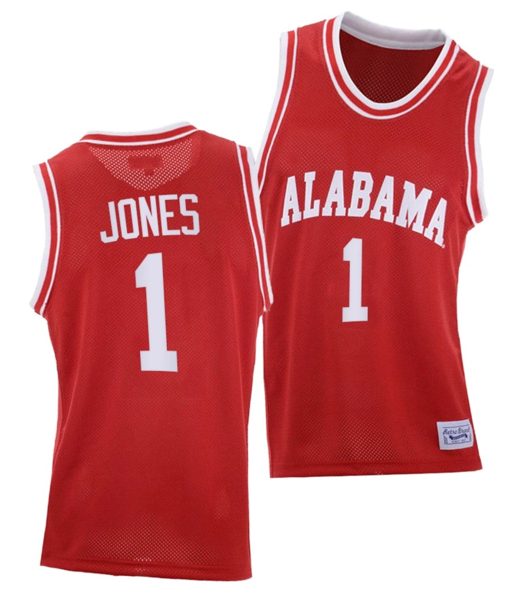 Herbert Jones Jersey Alabama Crimson Tide College Basketball Replica White #1 by My store basketball