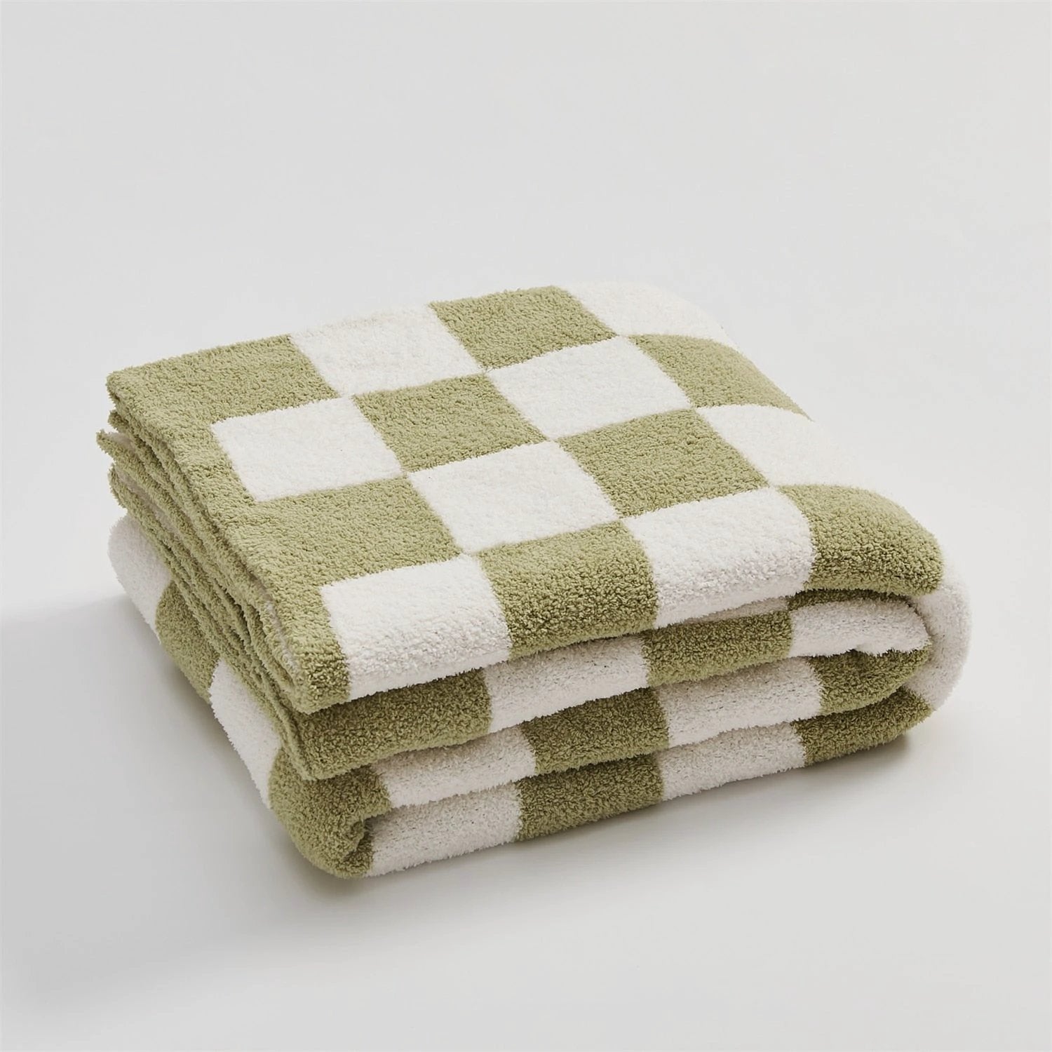 COLOURFUL CHECKERBOARD THROW by Bowlift