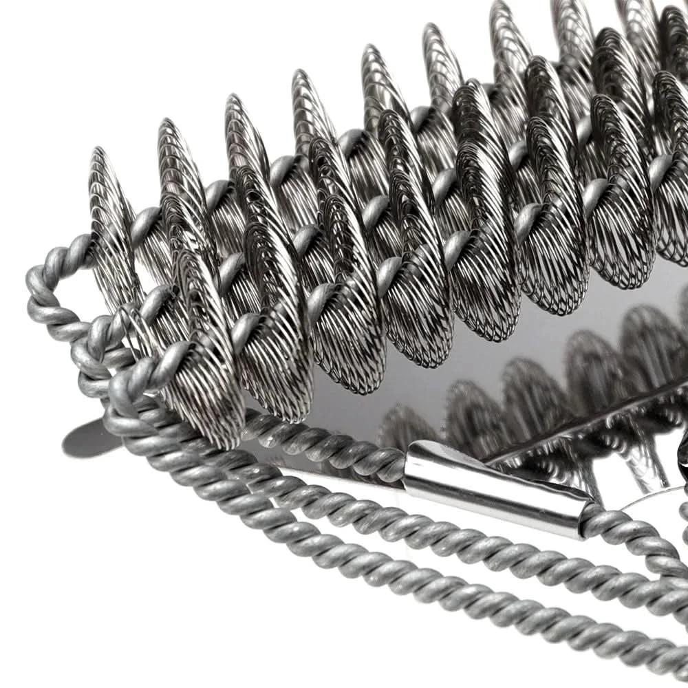 GrillMaster Bristle-Free Brush – Safe & effective for all grill grates by BowLift