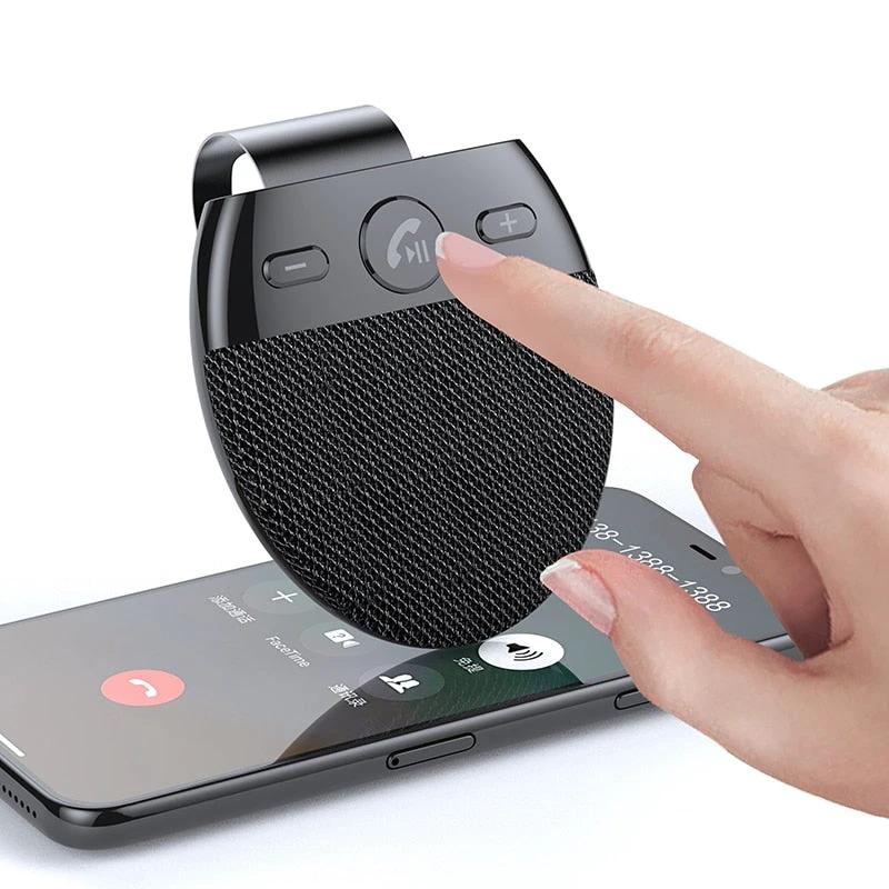 Multipoint Wireless Bluetooth Sun Visor Car Speaker by BowLift