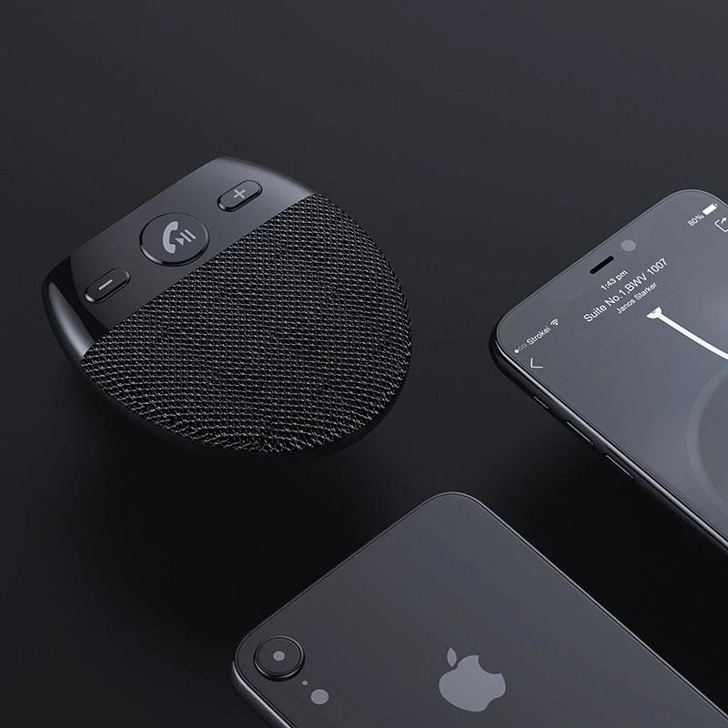 Multipoint Wireless Bluetooth Sun Visor Car Speaker by BowLift