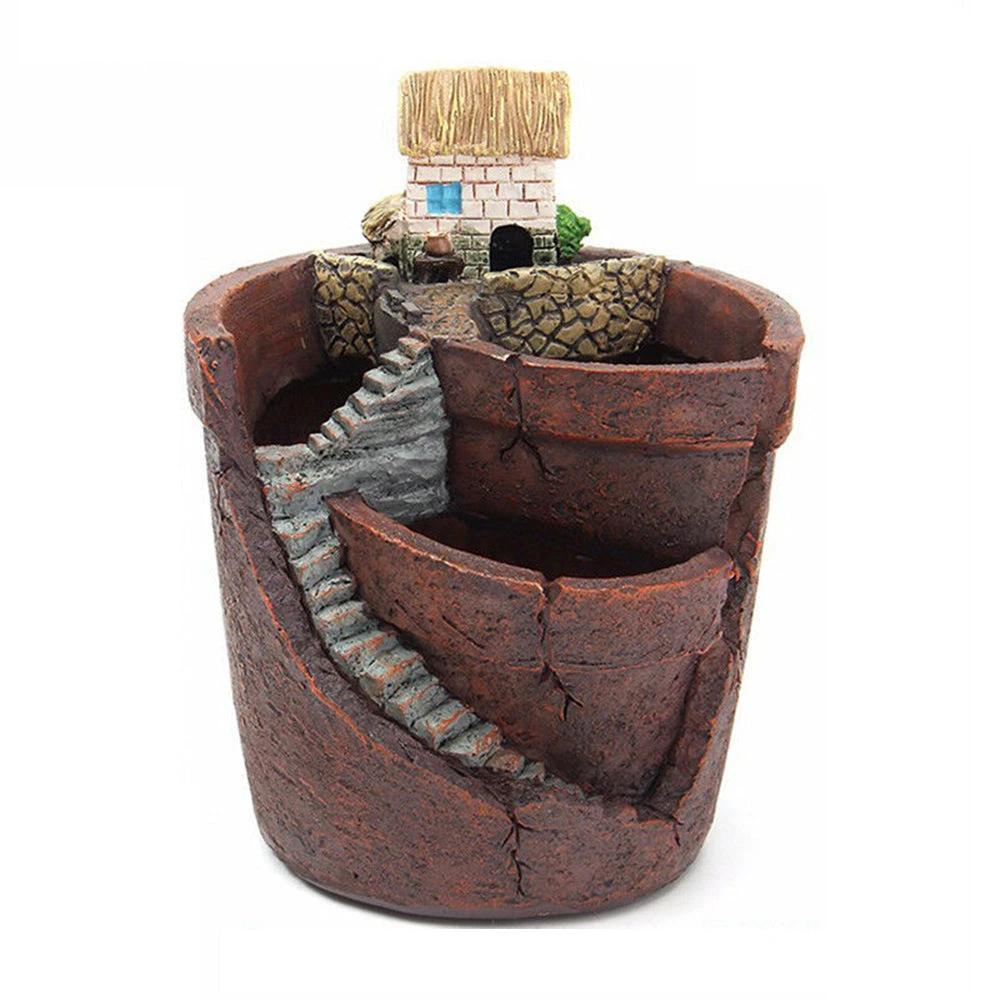 Elegant Container for Succulents and Herbs Bowlift by Bowlift