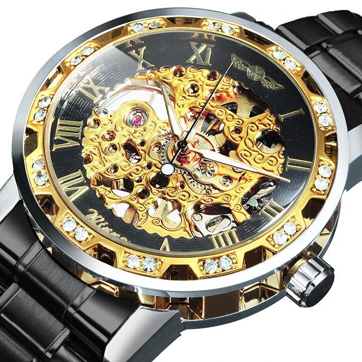 Luminous Mechanical Titan Skeleton Watch by BowLift