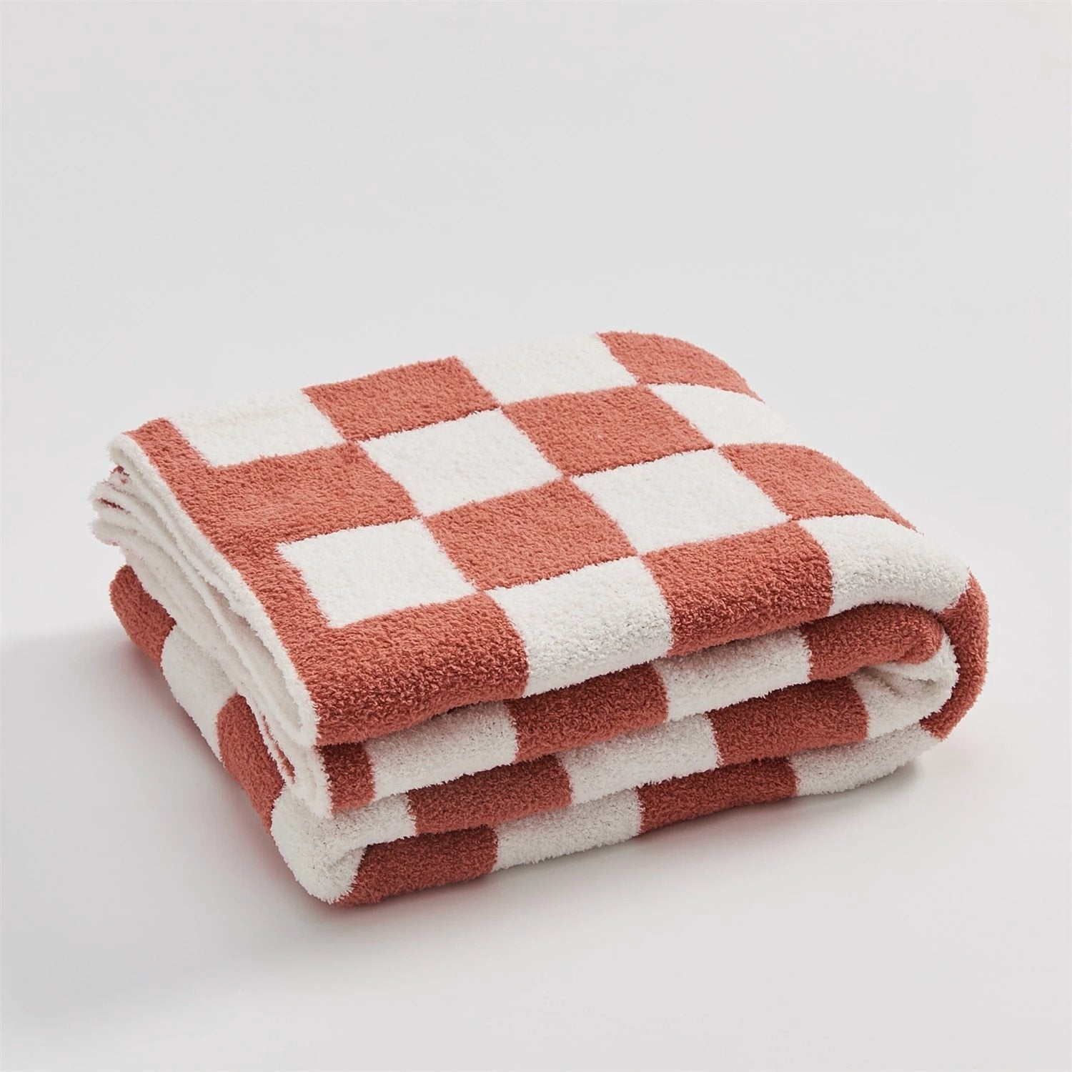 COLOURFUL CHECKERBOARD THROW by Bowlift