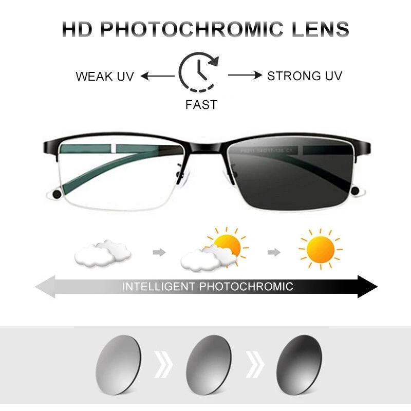 Progressive Multifocal Anti-Blue Light Glasses by BowLift