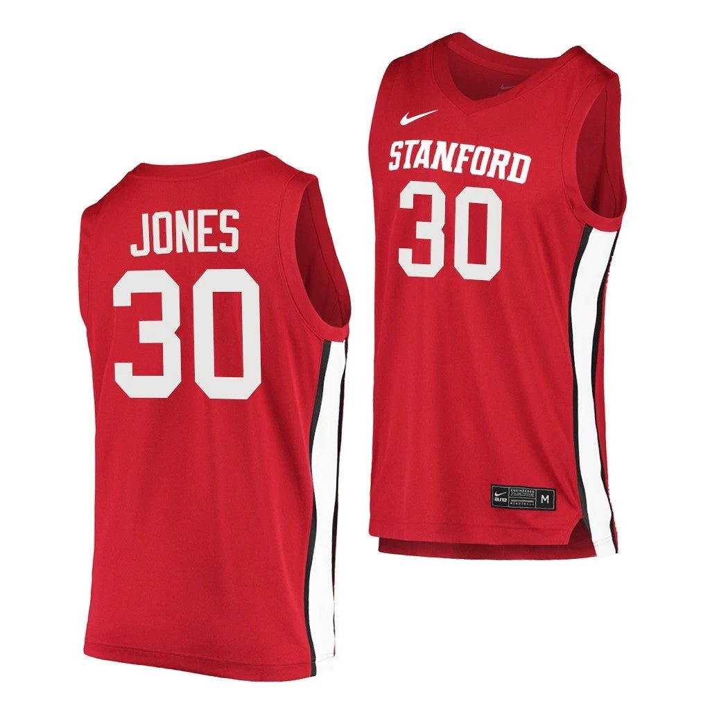 Haley Jones Jersey Stanford Cardinal College Basketball NCAA eligibility Jersey 2023 WNBA Draft Red #30 by My store basketball