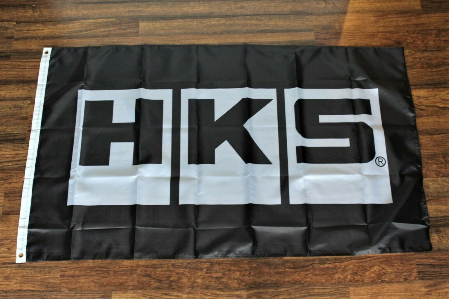 HKS Banner Flag Japanese Aftermarket Car Parts Garage Auto Repair 3x5ft by flagsjustdoit