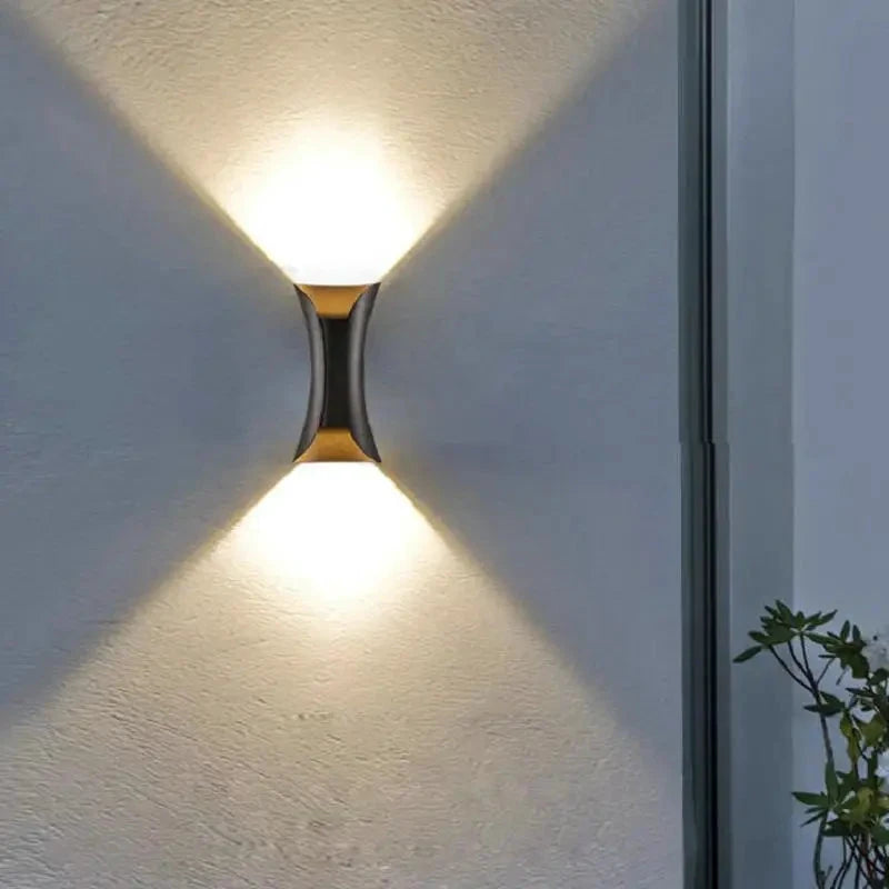 Colorful LED Outdoor Wall Light Bowlift by Bowlift