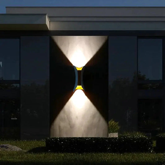 Colorful LED Outdoor Wall Light Bowlift by Bowlift