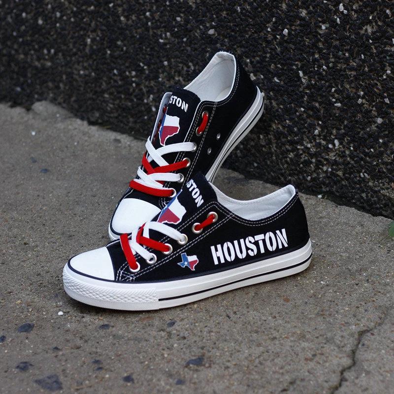 HOUSTON Canvas Sneakers Shoes For Men Women Fans by Crocs