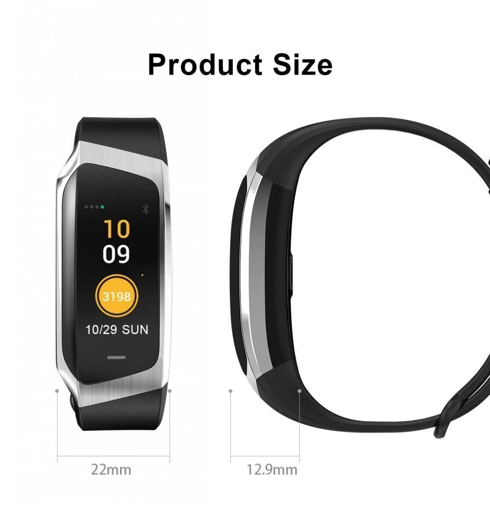 Fitband Smart Watch Waterproof Blood Pressure Oxygen Heart Rate Monitor Sport Bracelet by BowLift