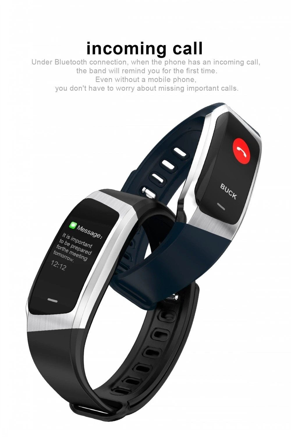 Fitband Smart Watch Waterproof Blood Pressure Oxygen Heart Rate Monitor Sport Bracelet by BowLift