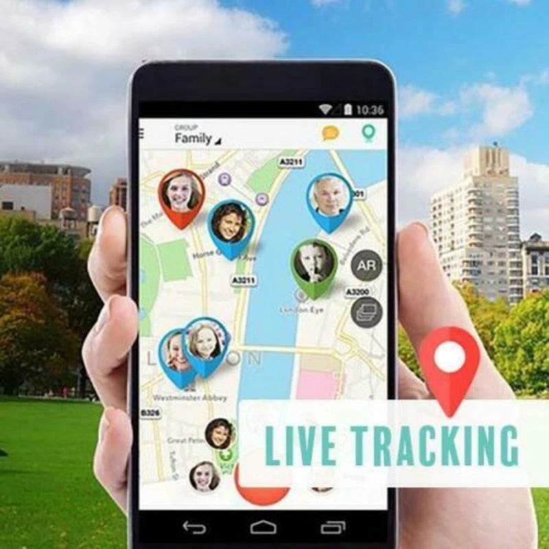 Mini GPS Tracker for Children Mini GPS Tracking Device for Pets, Children, Cars, and More by Bowlift