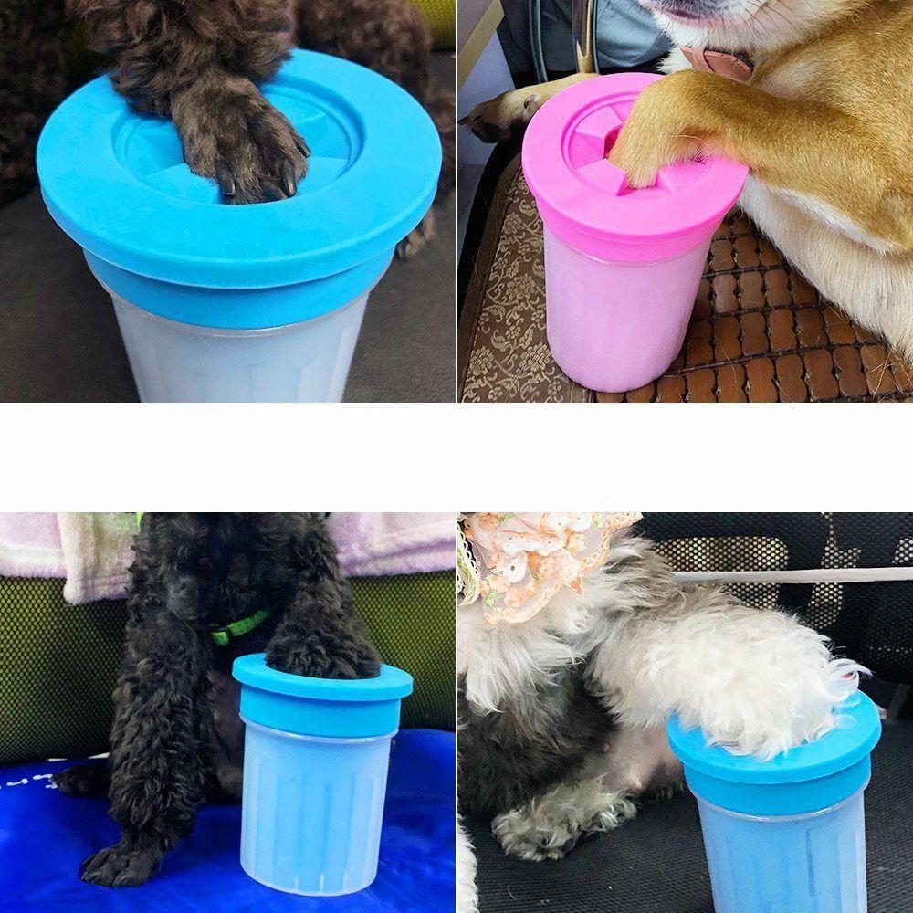 PawScrub - Pet Wash Brush by Bowlift