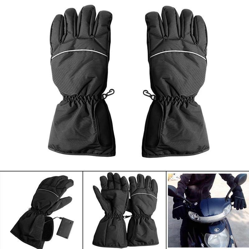 Heated Gloves Battery Powered Winter Outdoor Hand Warmers by BowLift