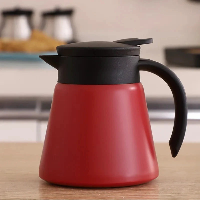 ThermoBrew Insulated Carafe | Stainless Steel 304 | Double-Walled & Vacuum Insulated | 6h Hot / 12h Cold | 0.5 L by BowLift