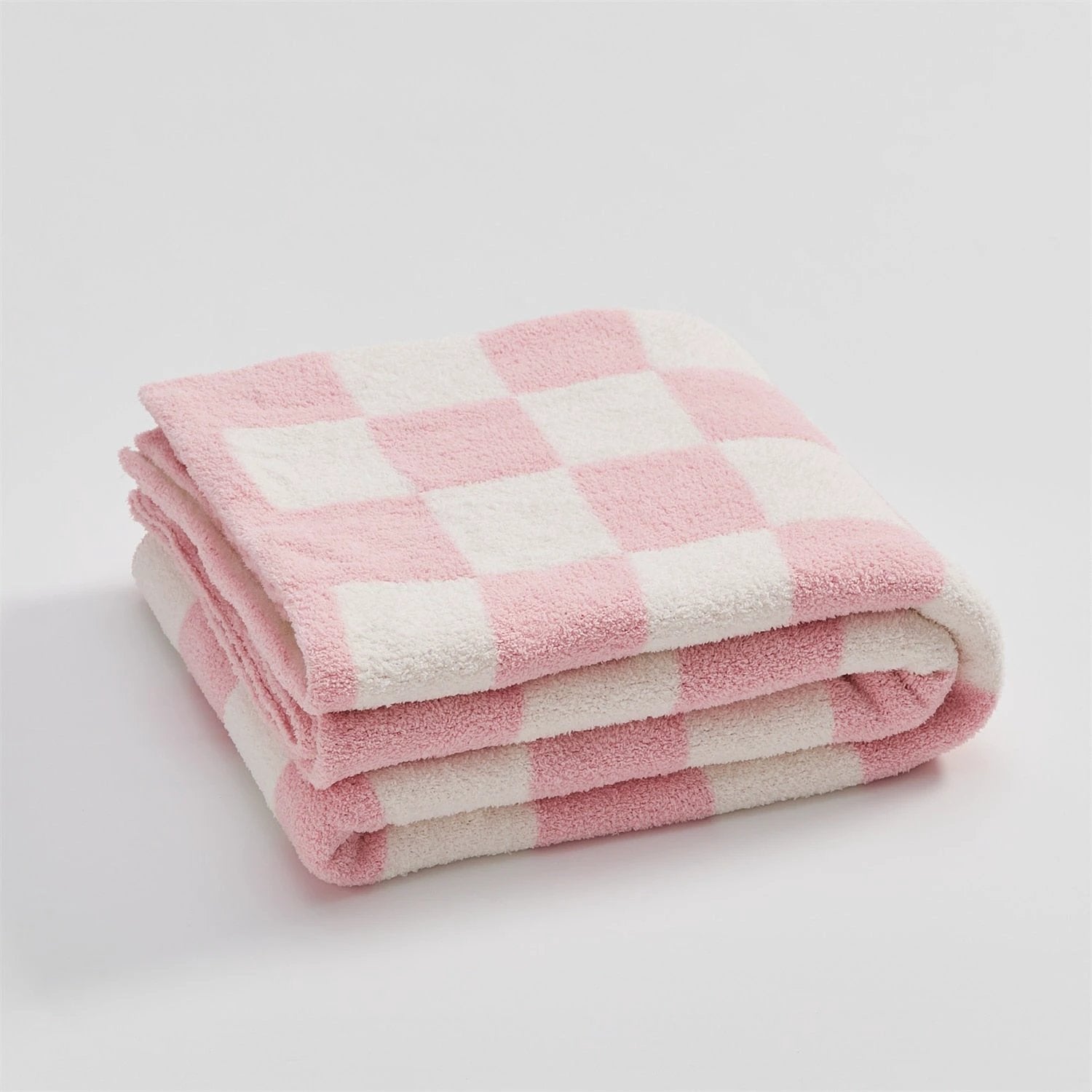 COLOURFUL CHECKERBOARD THROW by Bowlift