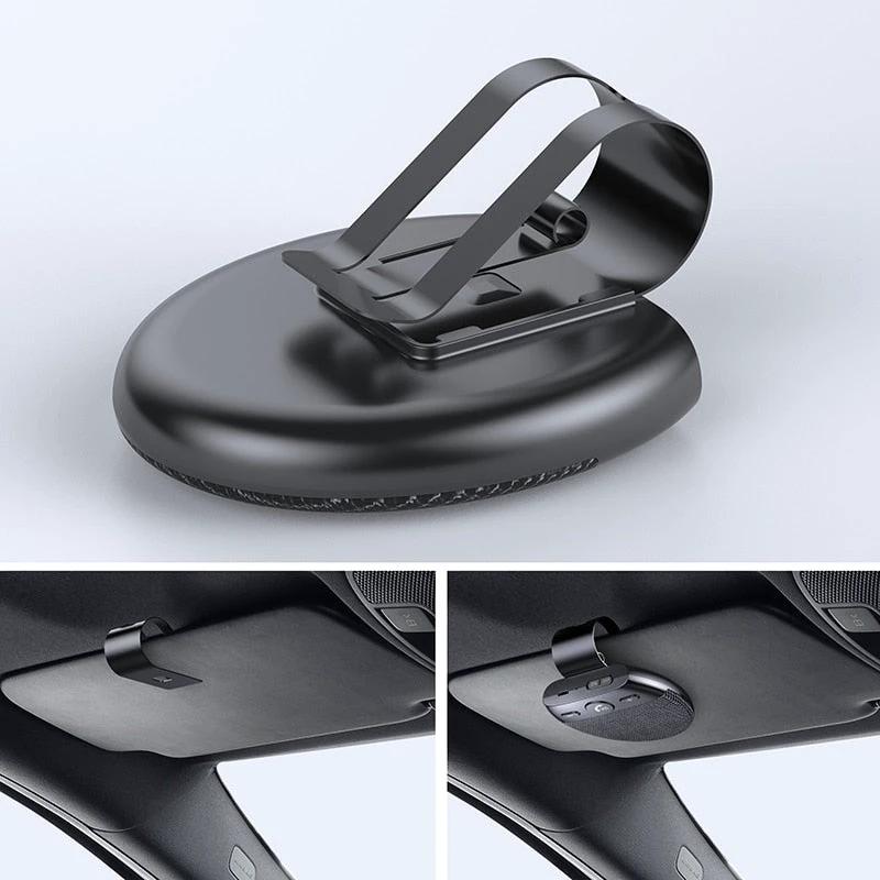 Multipoint Wireless Bluetooth Sun Visor Car Speaker by BowLift