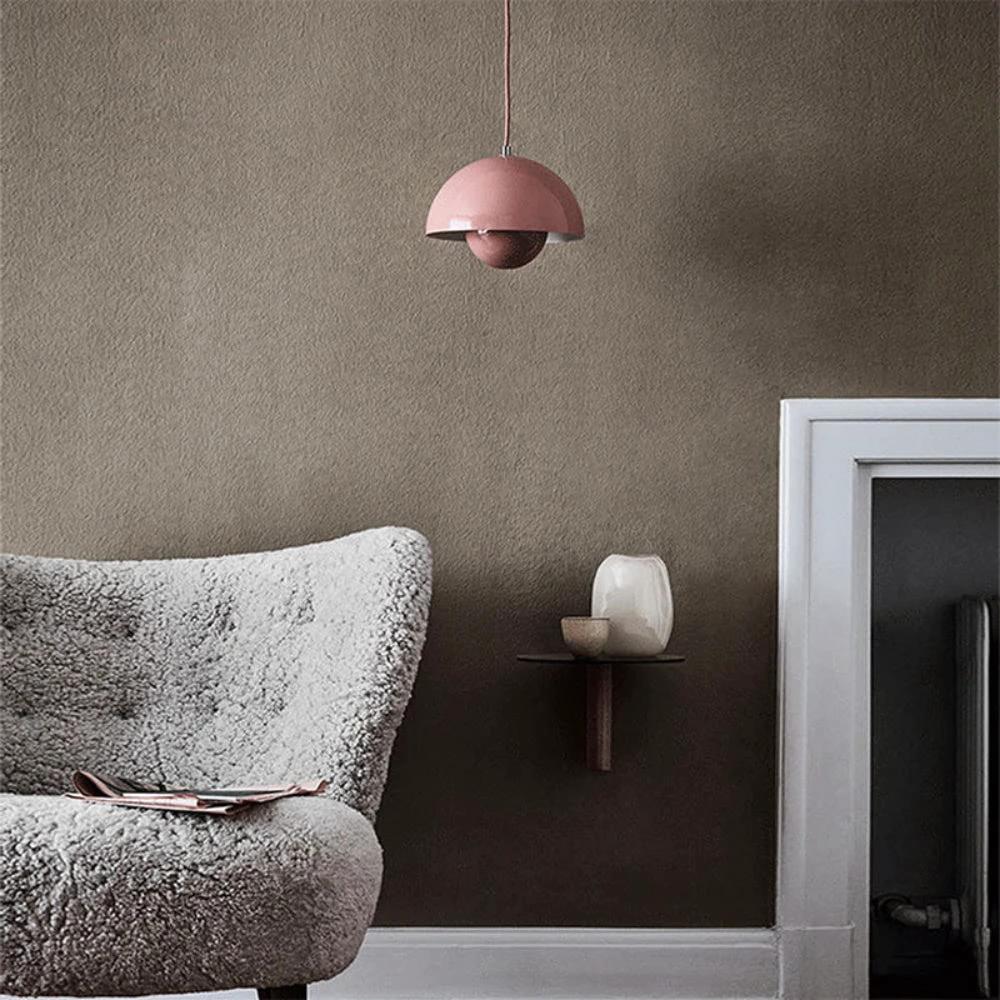 Half-Circle Colourful Chandelier – Modern Scandinavian Ceiling Light for Dining, Living & Office by BowLift