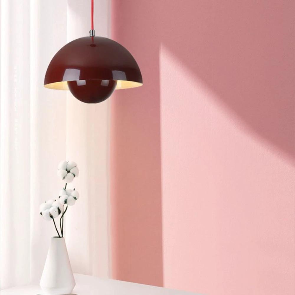 Half-Circle Colourful Chandelier – Modern Scandinavian Ceiling Light for Dining, Living & Office by BowLift