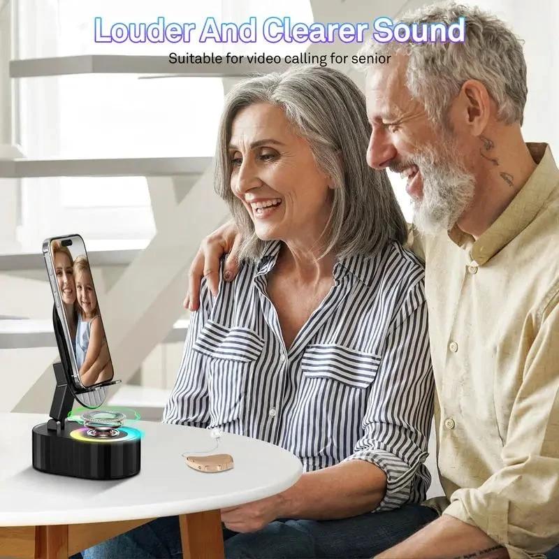 Handy Stand with Induction Speaker & Power Bank by BowLift