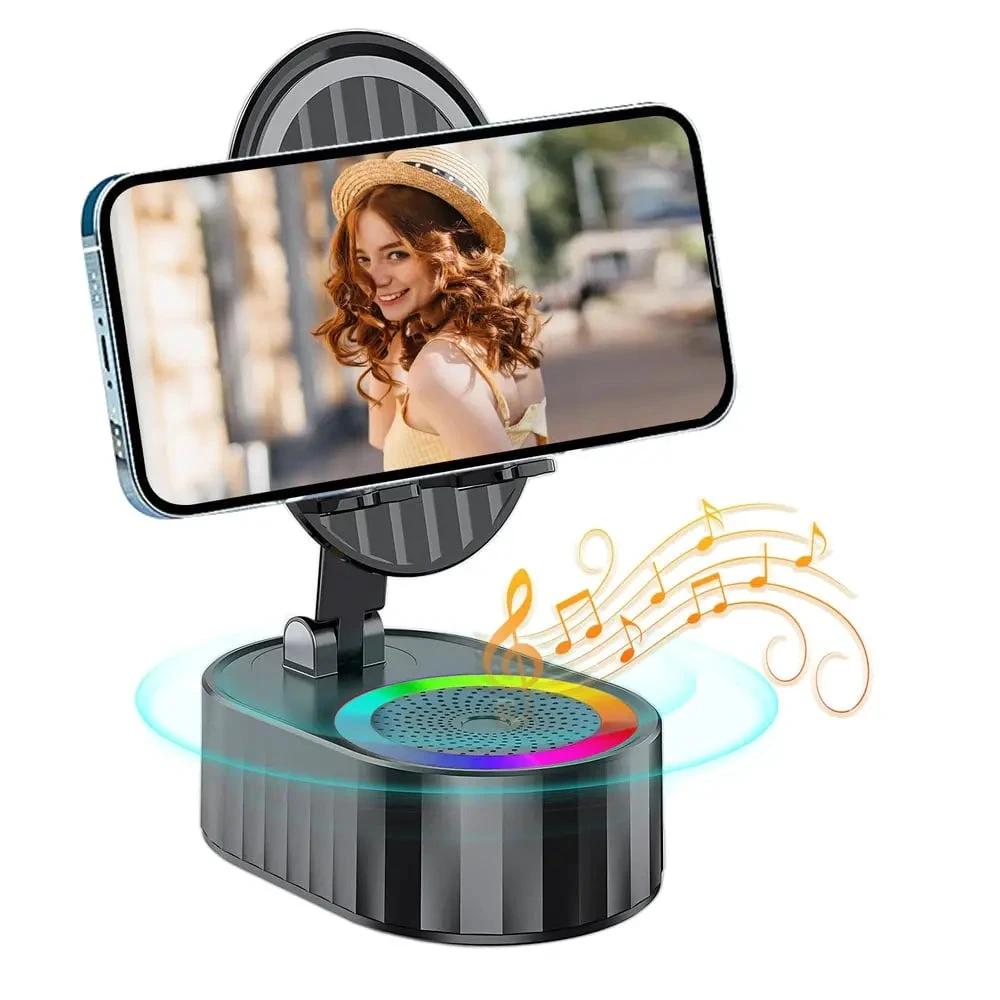 Handy Stand with Induction Speaker & Power Bank by BowLift