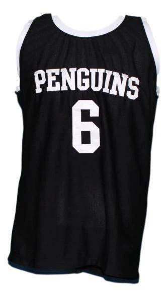 Cooper Jersey #6 Penguins College Basketball Jersey Black by My store basketball
