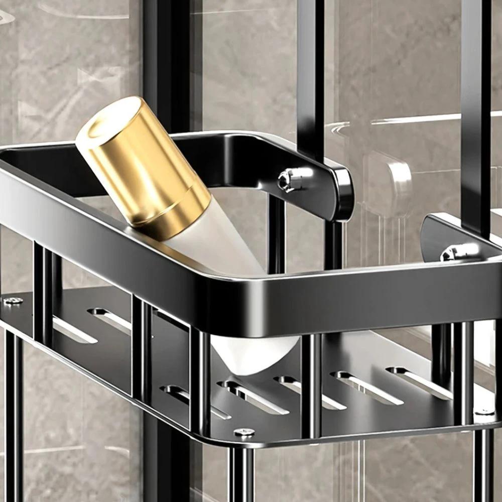 Stainless Steel Bathroom Hanging Caddy Rack by Casa & Beyond