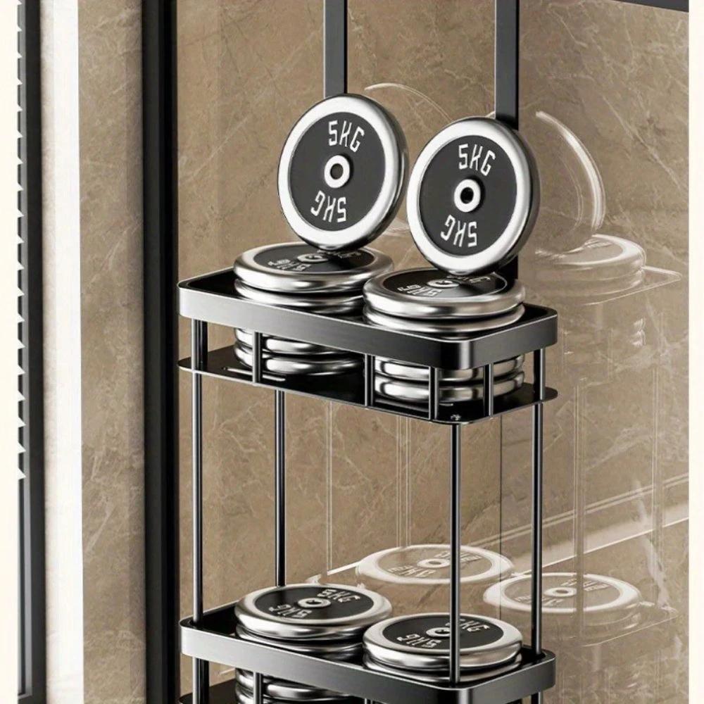 Stainless Steel Bathroom Hanging Caddy Rack by Casa & Beyond
