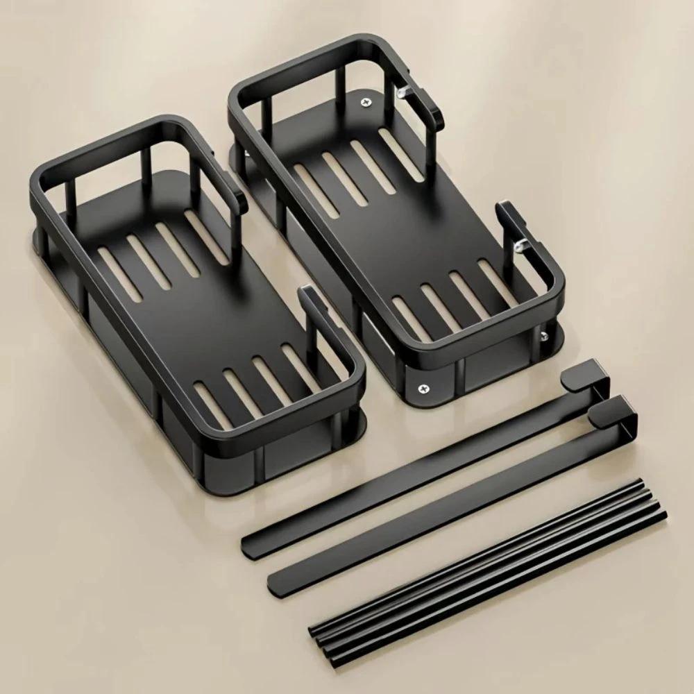 Stainless Steel Bathroom Hanging Caddy Rack by Casa & Beyond