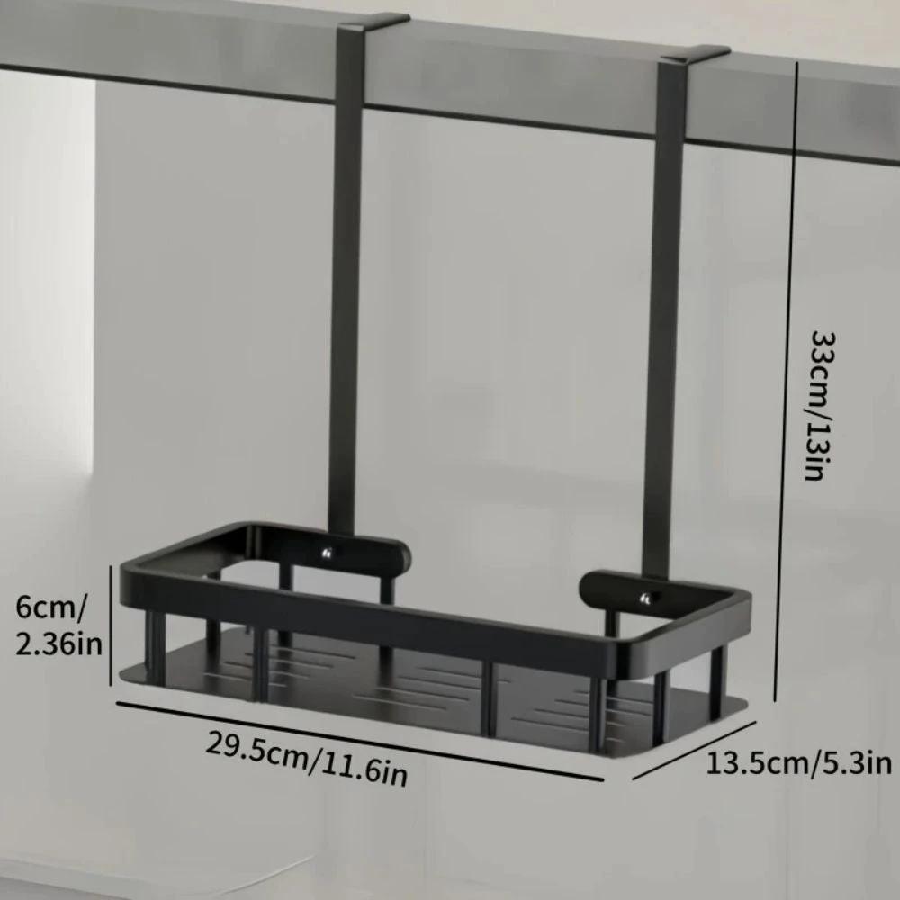 Stainless Steel Bathroom Hanging Caddy Rack by Casa & Beyond