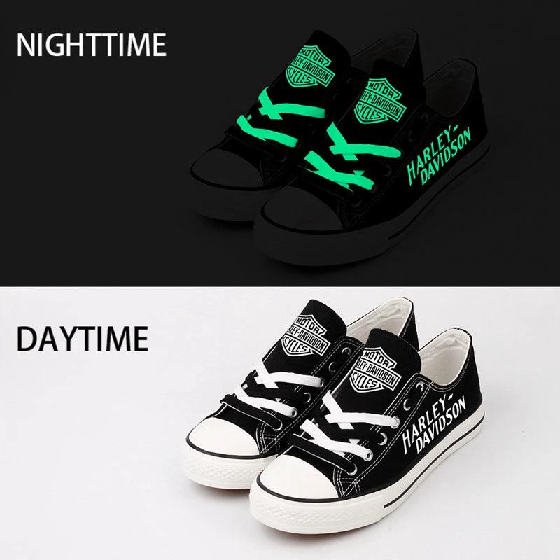 Harley Davidson Canvas Sneakers Shoes For Men Women Fans by Crocs