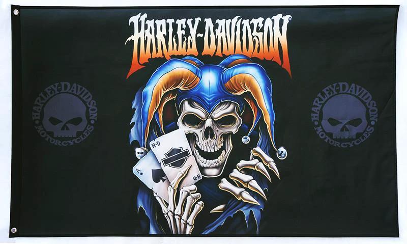 Harley Davidson FLAG HD BANNER LEGENDARY-3x5 motorcycles banner-Harley Flags-harley davids flag by flagsshop