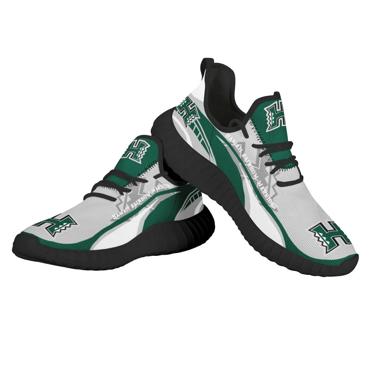 Hawaii Warriors Sneaker Shoes Hot Team For Men Women Fans by Crocs