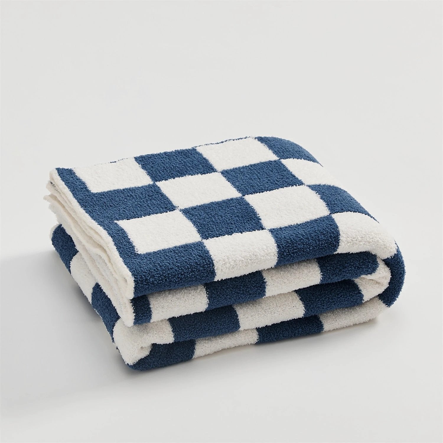 COLOURFUL CHECKERBOARD THROW by Bowlift