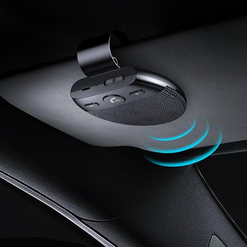 Multipoint Wireless Bluetooth Sun Visor Car Speaker by BowLift