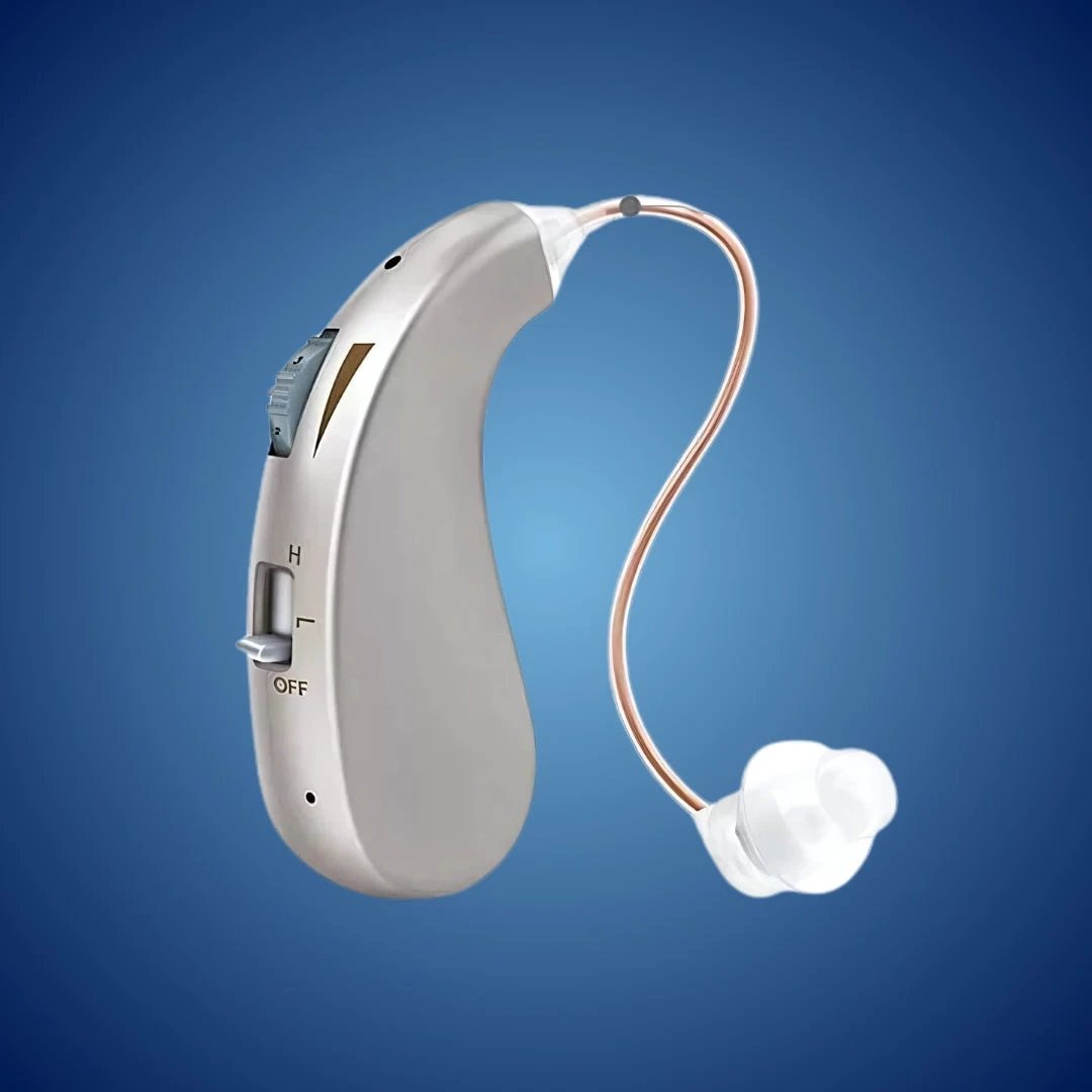 HearingPlus Rechargeable Digital Hearing Aid | for Clear Sound Amplification - Comfortable - Adapted for Daily Use Bowlift by Bowlift