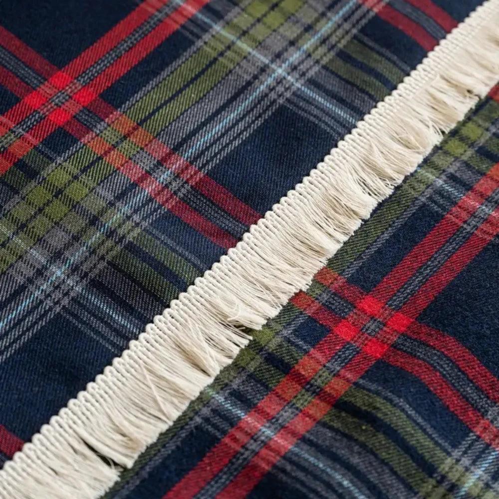 Hearthline Cottage Plaid Sofa Cover by Casa & Beyond