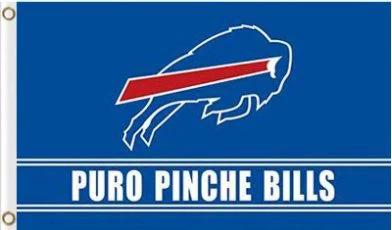 Hemlet Buffalo Puro Pinche Flag 3X5 Ft Polyester Banner USA 90x150cm by flagsjustdoit