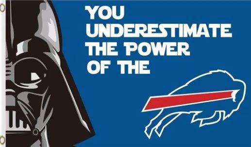 Hemlet Buffalo Star & Wars Flag 3X5 Ft Polyester Banner USA 90x150cm by flagsjustdoit