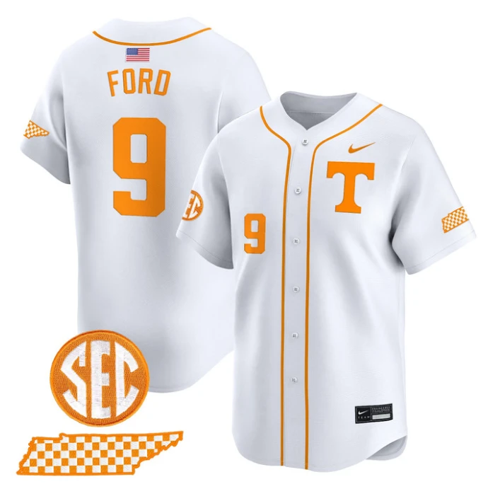 Henry Ford Jersey #9 Tennessee Vols 2026 Smokey Grey Series Stitched by My Store
