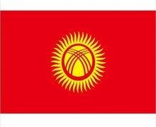 Flag of Kyrgyzstan Kyrgyzstan national flag-Kyrgyzstan country banner-3X5FT by flagsshop