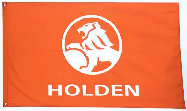 Holden Racing Orange Flag 3X5 Ft Polyester Banner USA 90x150cm by flagsjustdoit