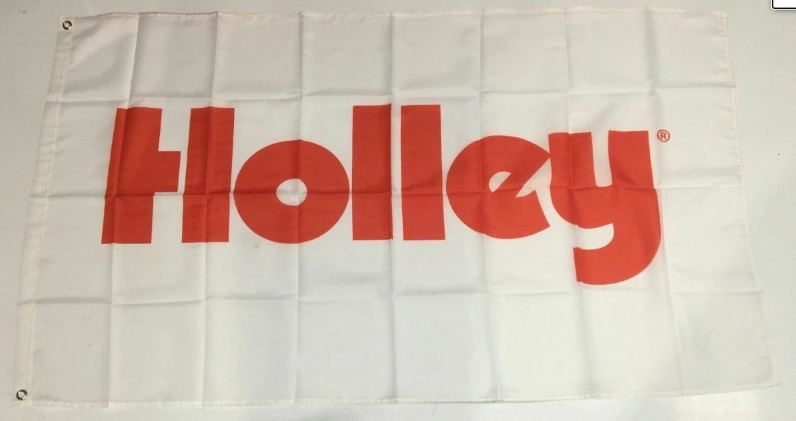 Holley Banner Flag Car Carburettor Carny Ford Holden Man Cave Mechanic Workshop 3X5FT by flagsjustdoit