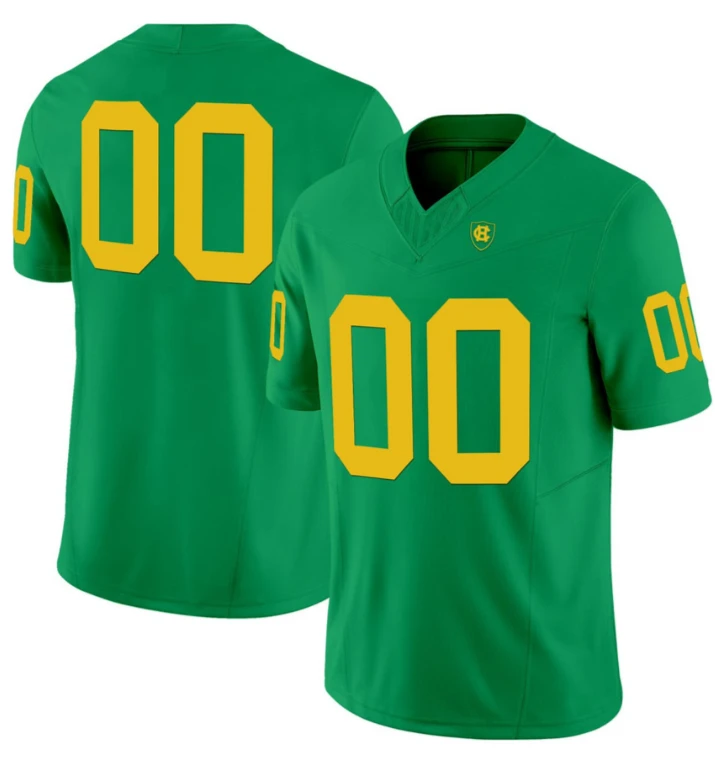 Holy Cross Football Green Custom Jersey All Stitched by NCAA Football Jersey