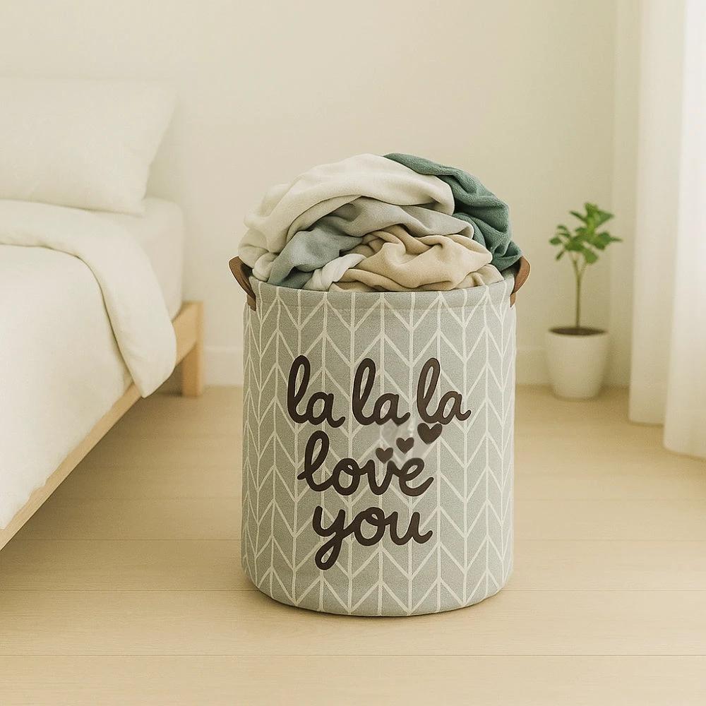 Home Charm Laundry Basket by Casa & Beyond