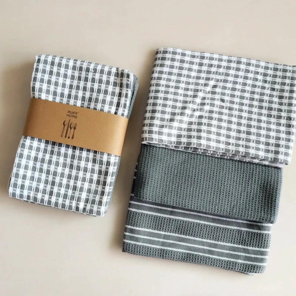 Home Essentials Kitchen Tea Towels Set by Casa & Beyond