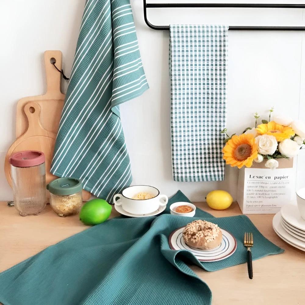 Home Essentials Kitchen Tea Towels Set by Casa & Beyond