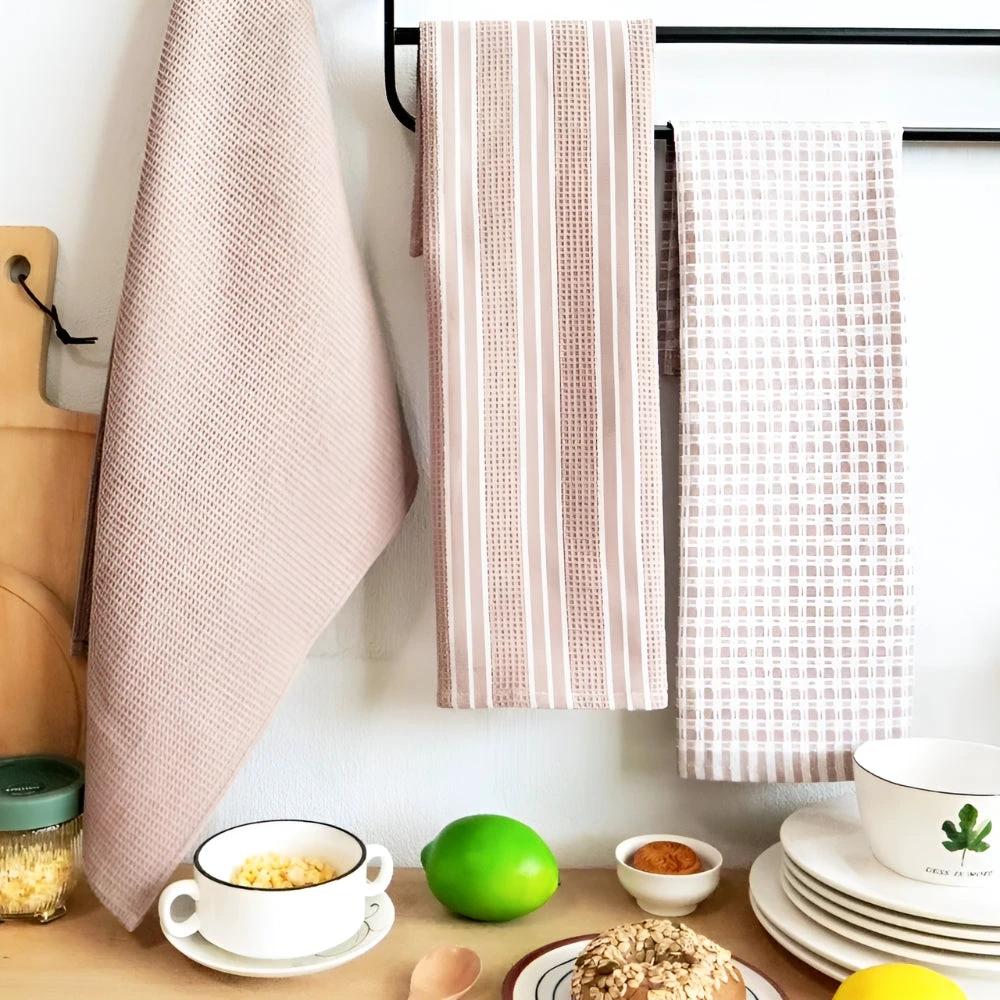 Home Essentials Kitchen Tea Towels Set by Casa & Beyond